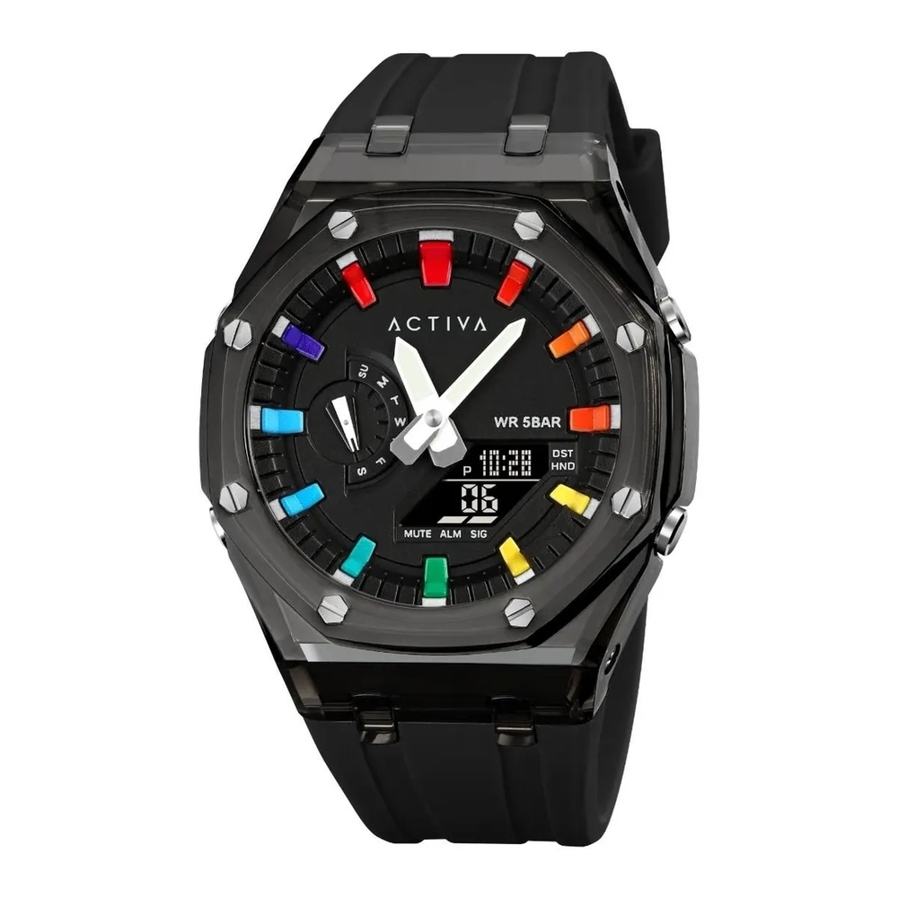 Activa Black Multi-Color watch